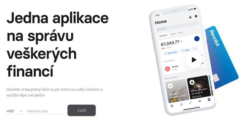 Revolut registrace